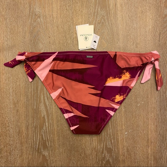 VOLCOM Palm Urself Side-Tie Bikini Bottoms - Picture 5 of 9